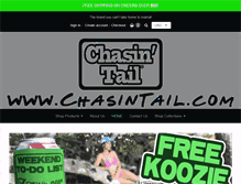 Tablet Screenshot of chasintail.com